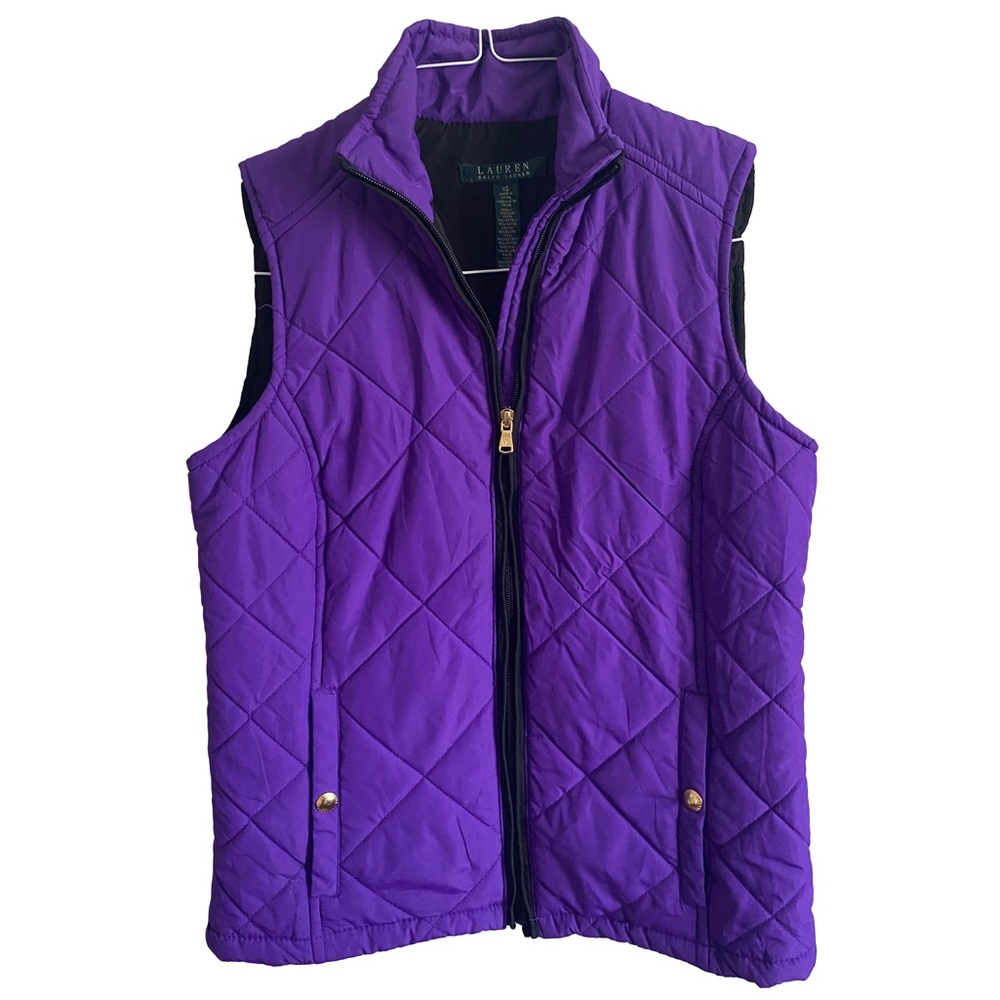 Ralph Lauren Purple puffer Vest for Women’s